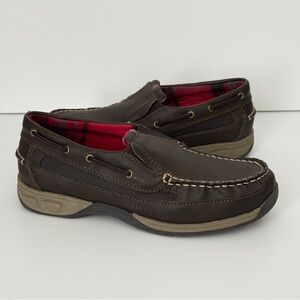 Outland Boys Brown Loafers Size 5.5M